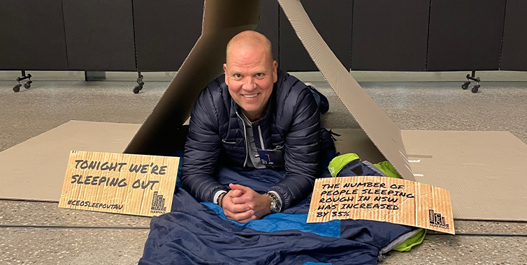 CEO Sleepout Image